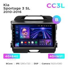 Radio samochodowe Teyes CC3L 4+64 Gb Kia Sportage 3 SL 2010-2016 (B) 9"