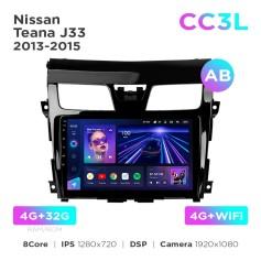 Radio samochodowe do Nissan Teana J33 2013-2015 (AB) Teyes CC3L 4+32 Gb 10"