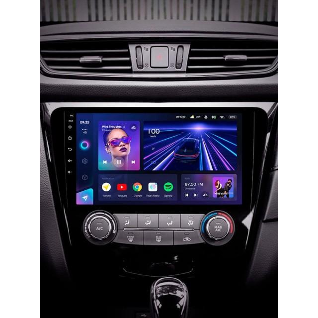 Radio samochodowe do Nissan Qashqai / X-Trail 3 T32 2013-2022 Manual air conditioning (F1) (C) Teyes CC3L 4+32 Gb 10"