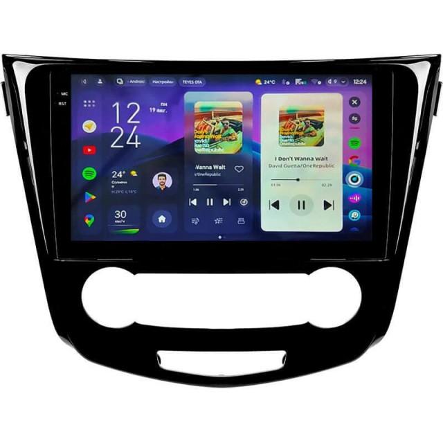 Radio samochodowe Teyes CC4 Pro 2k 12+256 Gb Nissan Qashqai / X-Trail 3 T32 2013-2022 Manual air conditioning (F1) (AB) 10"