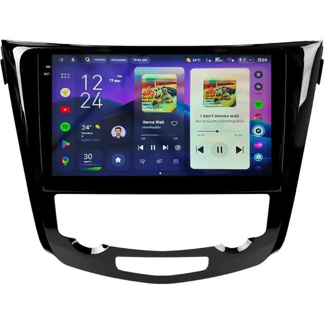 Radio samochodowe Teyes CC4 Pro 2k 8+128 Gb Nissan Qashqai / X-Trail 3 T32 2013-2022 Automatic air conditioning (F2) (AB) 10"