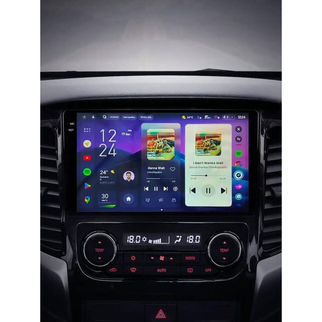Radio samochodowe Teyes CC4 Pro 2k 8+128 Gb Mitsubishi L200 5 2015-2019 Manual air conditioning (F1) 9"