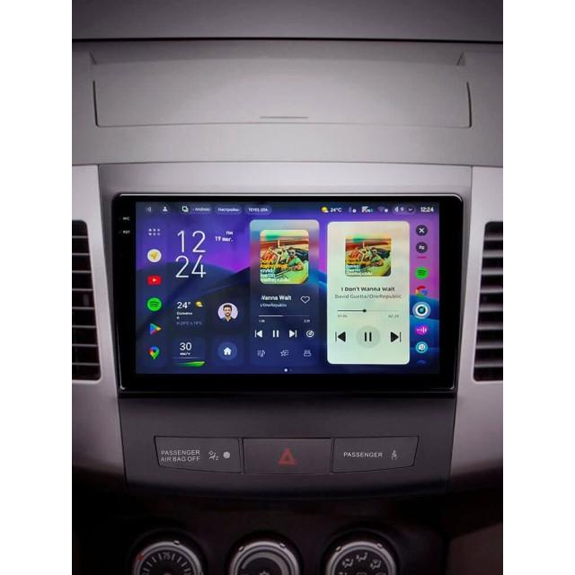 Radio samochodowe Teyes CC4 Pro 2k 8+128 Gb Mitsubishi Outlander 2 CW0W 2005-2013 / Citroen C-Crosser 1 2007-2013 / Peugeot 4007 2007-2012 (A) 9"