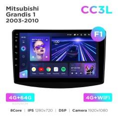 Radio samochodowe Teyes CC3L 4+64 Gb Mitsubishi Grandis 1 2003-2010 (F1) 9"
