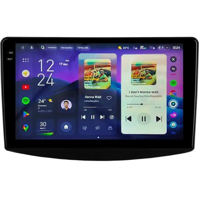 Radio samochodowe Teyes CC4 Pro 2k 8+128 Gb Mitsubishi Grandis 1 2003-2010 (F1) 9"
