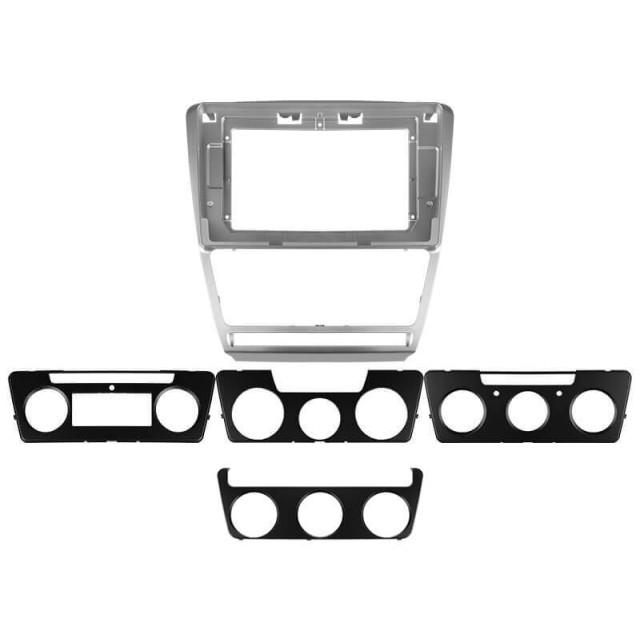 Radio samochodowe Teyes CC4 Pro 2k 8+128 Gb Skoda Octavia 2 A5 2008-2013 Silver 10"