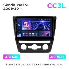 Radio samochodowe Teyes CC3L 4+64 Gb Skoda Yeti 5L 2009-2014 10"