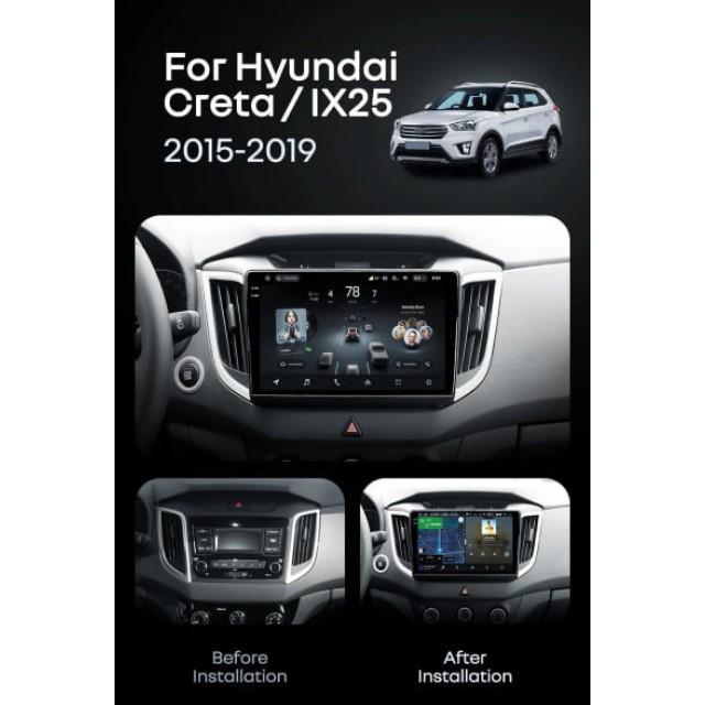 Radio samochodowe Teyes CC4 Pro 2k 8+128 Gb Hyundai Creta IX25 2015-2019 10"