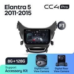 Radio samochodowe Teyes CC4 Pro 2k 8+128 Gb Hyundai Elantra 5 JK GD MD UD 2010-2016 (F1) 9"