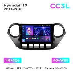 Radio samochodowe do Hyundai i10 2013-2016 Teyes CC3L 4+32 Gb 9"