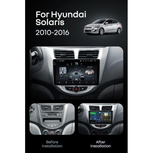 Radio samochodowe Teyes CC4 Pro 2k 8+128 Gb Hyundai Solaris 1 2010-2016 9"