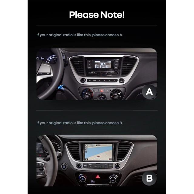 Radio samochodowe Teyes CC4 Pro 2k 8+128 Gb Hyundai Solaris 2 2017-2020 (A) 9"