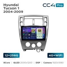 Radio samochodowe Teyes CC4 Pro 2k 12+256 Gb Hyundai Tucson 1 2004-2009 10"