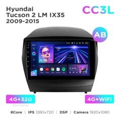 Radio samochodowe do Hyundai Tucson 2 LM IX35 2009-2015 (AB) Teyes CC3L 4+32 Gb 9"