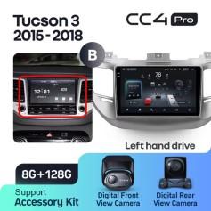 Radio samochodowe Teyes CC4 Pro 2k 8+128 Gb Hyundai Tucson 3 2015-2018 (B) 9"