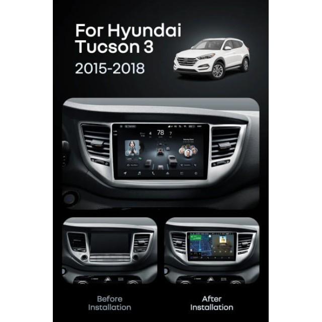 Radio samochodowe Teyes CC4 Pro 2k 8+128 Gb Hyundai Tucson 3 2015-2018 (B) 9"