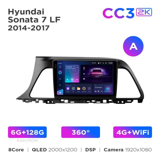 Radio samochodowe do Hyundai Sonata 7 LF 2014-2017 (A) Teyes CC3L 4+32 Gb 9"