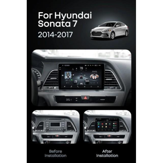 Radio samochodowe Teyes CC4 Pro 2k 8+128 Gb Hyundai Sonata 7 LF 2014-2017 (A) 9"
