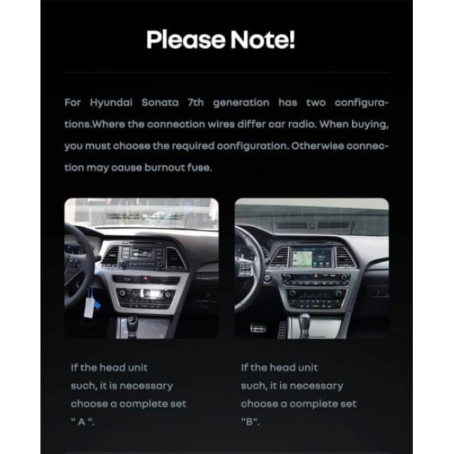 Radio samochodowe Teyes CC4 Pro 2k 8+128 Gb Hyundai Sonata 7 LF 2014-2017 (B) 9"