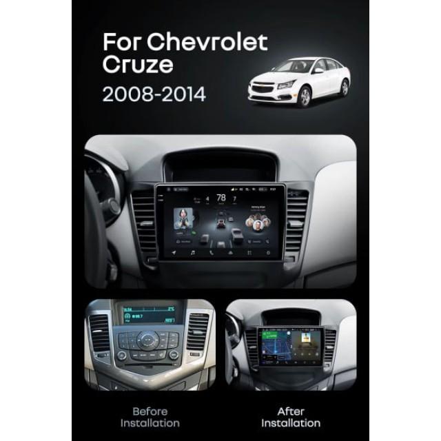 Radio samochodowe Teyes CC4 Pro 2k 8+128 Gb Chevrolet Cruze J300 2008-2014 9"