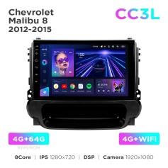 Radio samochodowe Teyes CC3L 4+64 Gb Chevrolet Malibu 8 2012-2015 9"
