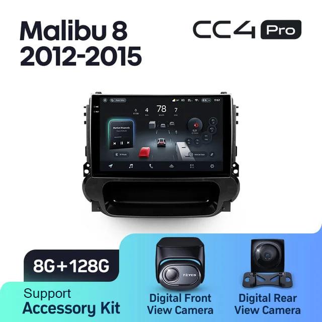Radio samochodowe Teyes CC4 Pro 2k 8+128 Gb Chevrolet Malibu 8 2012-2015 9"