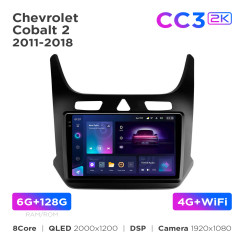 Radio samochodowe Teyes CC3 2k 6+128 Gb Chevrolet Cobalt 2 2011-2018 9
