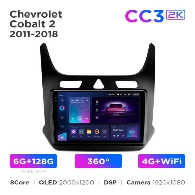 Radio samochodowe Teyes CC3 2k 6+128 Gb 360° Chevrolet Cobalt 2 2011-2018 9