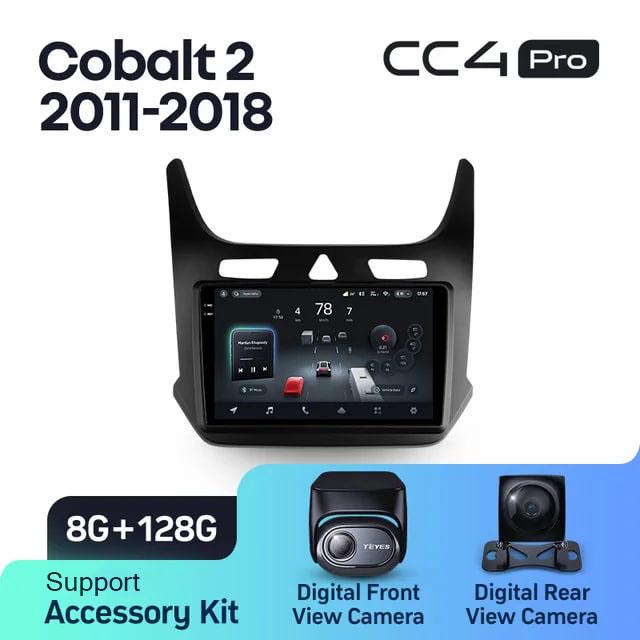 Radio samochodowe Teyes CC4 Pro 2k 8+128 Gb Chevrolet Cobalt 2 2011-2018 9"