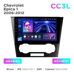 Radio samochodowe Teyes CC3L 4+64 Gb Chevrolet Epica 1 2006-2012 9"
