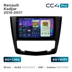Radio samochodowe Teyes CC4 Pro 2k 8+128 Gb Renault Kadjar 2015-2017 9"