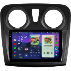 Radio samochodowe Teyes CC4 Pro 2k 12+256 Gb Renault Logan 2 2012-2022 / Sandero 2 2013-2022 (F2) (B) 9"