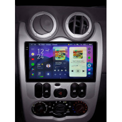 Radio samochodowe Teyes CC4 Pro 2k 8+128 Gb Renault Logan 1, Sandero / Dacia Duster 2009-2017 9"