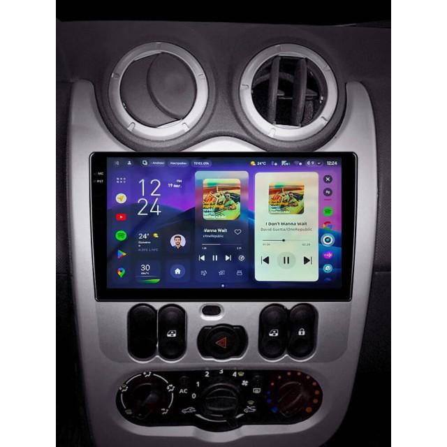 Radio samochodowe Teyes CC4 Pro 2k 8+128 Gb Renault Logan 1, Sandero / Dacia Duster 2009-2017 9"