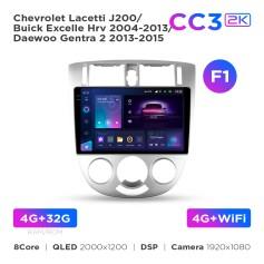 Radio samochodowe Teyes CC3 2k 4+32 Gb Chevrolet Lacetti J200 / Buick Excelle Hrv 2004-2013 / Daewoo Gentra 2 2013-2015 (F1) 10"