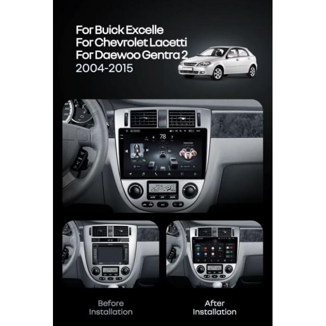 Radio samochodowe Teyes CC4 Pro 2k 8+128 Gb Chevrolet Lacetti J200 / Buick Excelle Hrv 2004-2013 / Daewoo Gentra 2 2013-2015 (F1) 10"