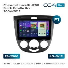 Radio samochodowe Teyes CC4 Pro 2k 12+256 Gb Chevrolet Lacetti J200 / Buick Excelle Hrv 2004-2013 (F1) 9"