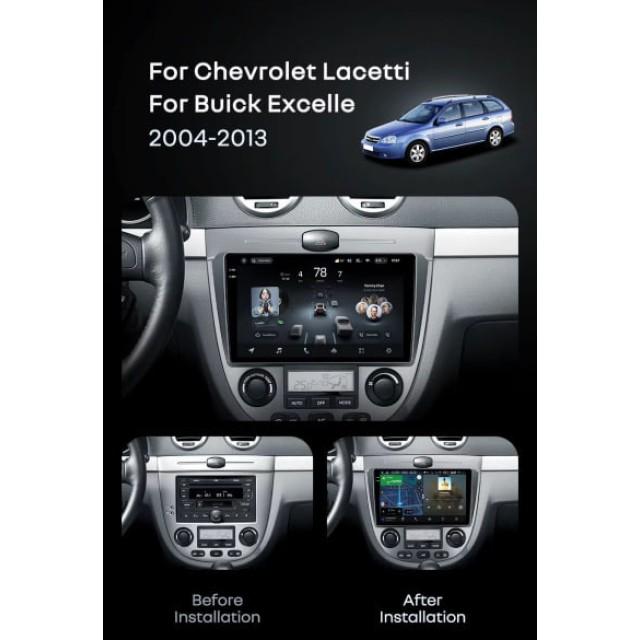 Radio samochodowe Teyes CC4 Pro 2k 8+128 Gb Chevrolet Lacetti J200 / Buick Excelle Hrv 2004-2013 (F1) 9"