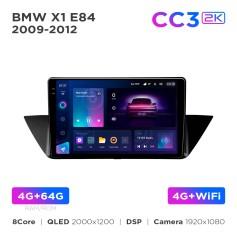 Radio samochodowe Teyes CC3 2k 4+64 Gb BMW X1 E84 (1 Din) 2009-2012 10"