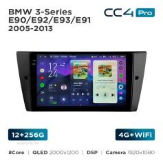 Radio samochodowe Teyes CC4 Pro 2k 12+256 Gb BMW 3-Series E90/E92/E93/E91 2005-2013 9"