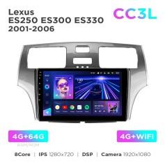 Radio samochodowe Teyes CC3L 4+64 Gb Lexus ES250 ES300 ES330 2001-2006 9"