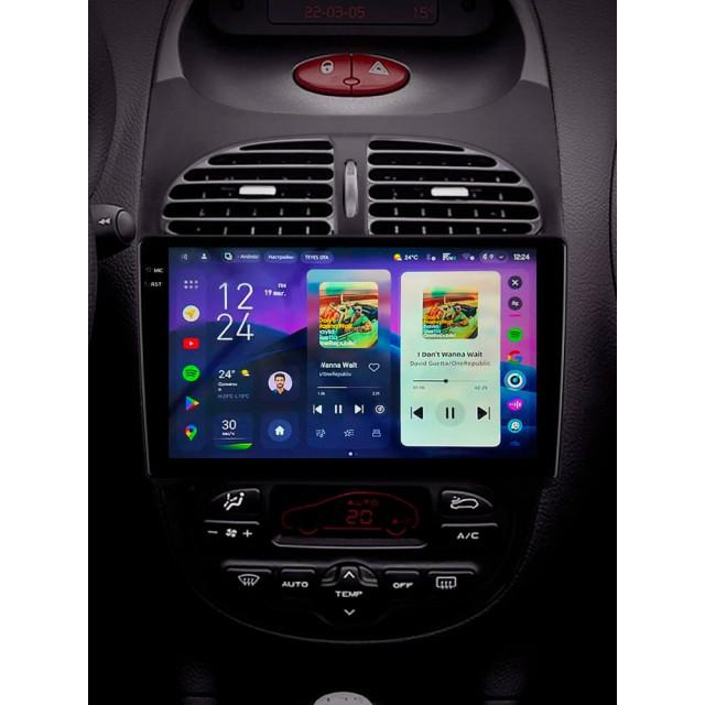 Radio samochodowe Teyes CC4 Pro 2k 12+256 Gb Peugeot 206 1998-2012 9"