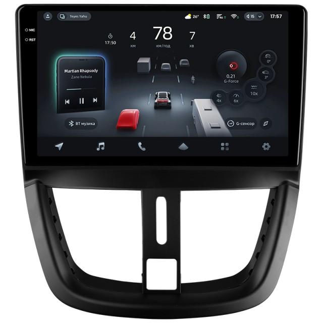 Radio samochodowe Teyes CC4 Pro 2k 8+128 Gb Peugeot 207 2006-2015 9"