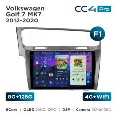 Radio samochodowe Teyes CC4 Pro 2k 8+128 Gb Volkswagen Golf 7 MK7 2012-2020 (F1) 10"