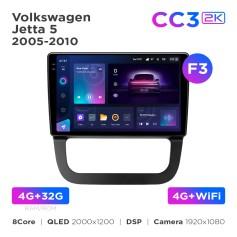 Radio samochodowe Teyes CC3 2k 4+32 Gb Volkswagen Jetta 5 2005-2010 (F3) 10