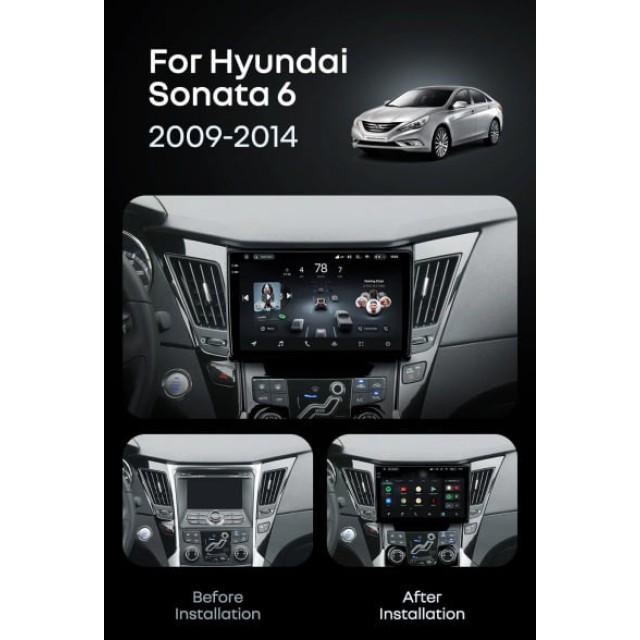 Radio samochodowe Teyes CC4 Pro 2k 8+128 Gb Hyundai Sonata 6 YF 2009-2014 (B) 9"