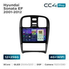 Radio samochodowe Teyes CC4 Pro 2k 12+256 Gb Hyundai Sonata EF 2001-2012 9"