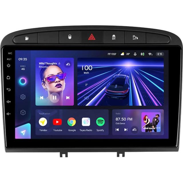 Radio samochodowe do Peugeot 408 1 T7 2012-2020 / 308 2007-2015 Teyes CC3L 4+32 Gb 9"