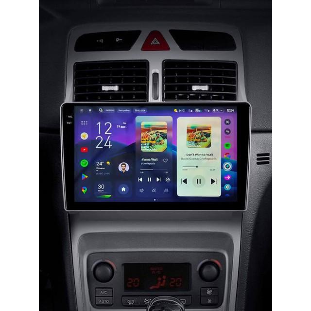 Radio samochodowe Teyes CC4 Pro 2k 8+128 Gb Peugeot 307 1 2001-2008 9"