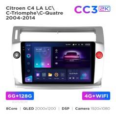 Radio samochodowe Teyes CC3 2k 6+128 Gb Citroen C4 LA LC C-Triomphe C-Quatre 2004-2014 9